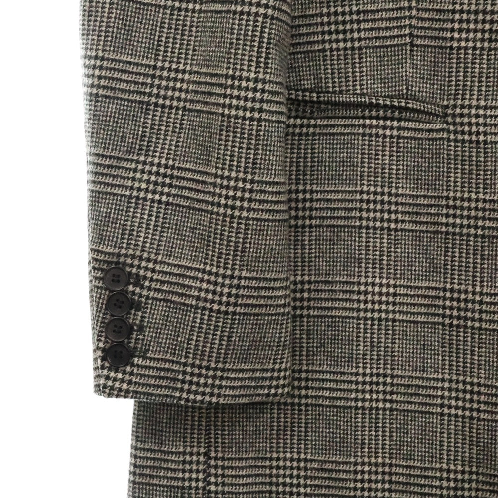 ALLSAINTS(オールセインツ) DENVER COAT チェック柄 1ボタン ロングコート グレー MC027P