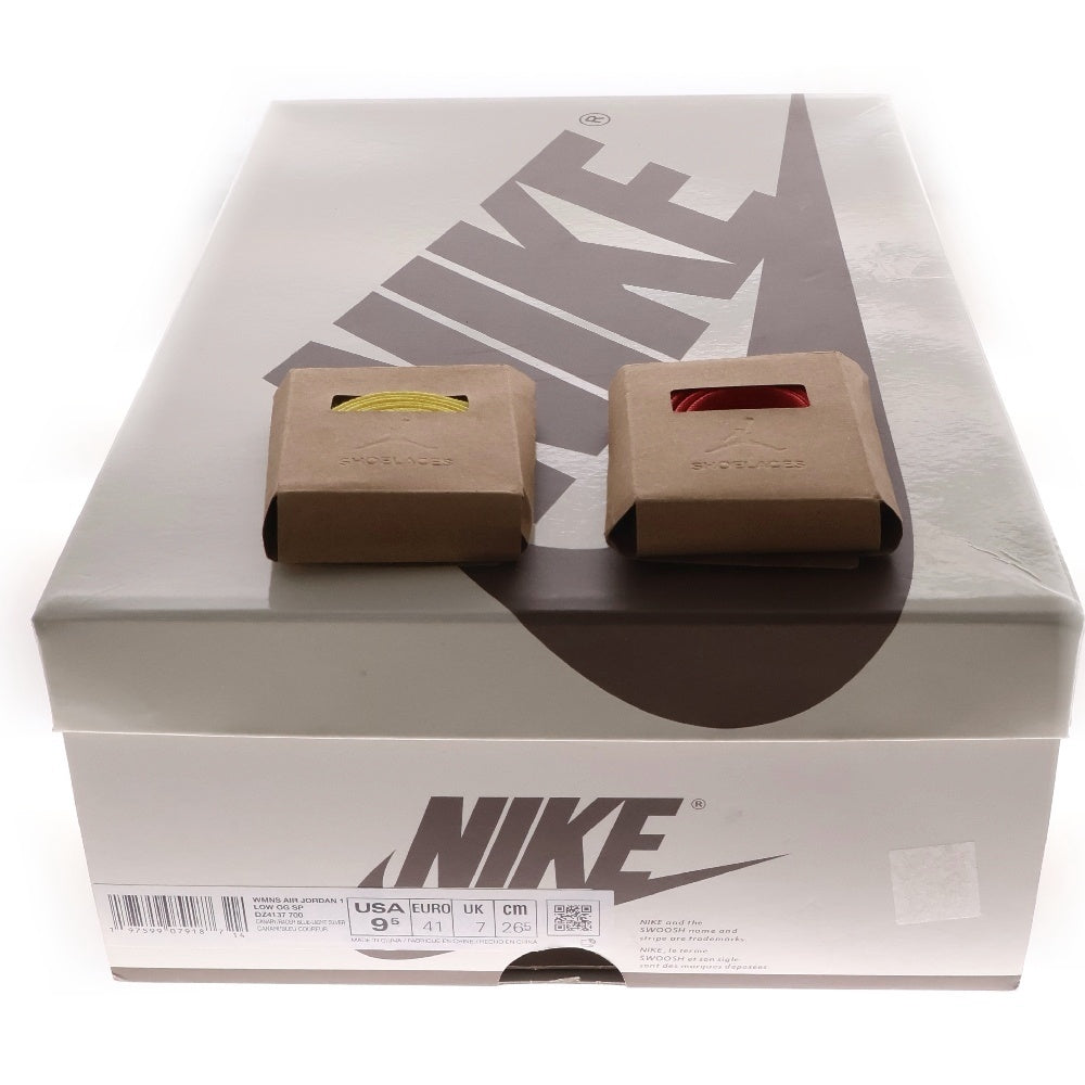 NIKE(ナイキ) WMNS ×TRAVIS SCOTT AIR JORDAN 1 RETRO LOW OG Canary トラヴィス スコット ウィメンズ エアジョーダン1 カナリー ローカットスニーカー DZ4137-700