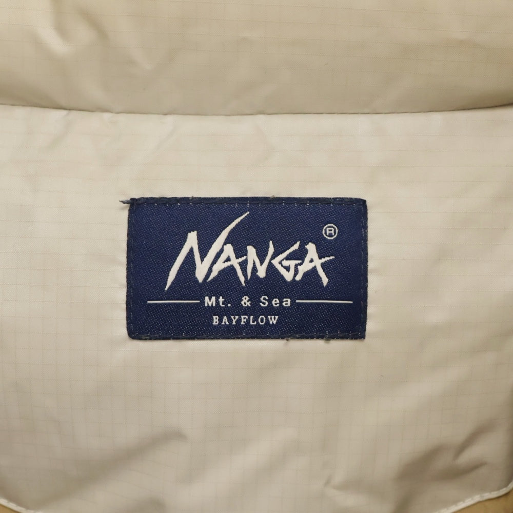 NANGA(ナンガ) ×BAYFLOW 別注 AURORA TEX DOWN JACKET オーロラ ダウンジャケット アイボリー BM2311KW01
