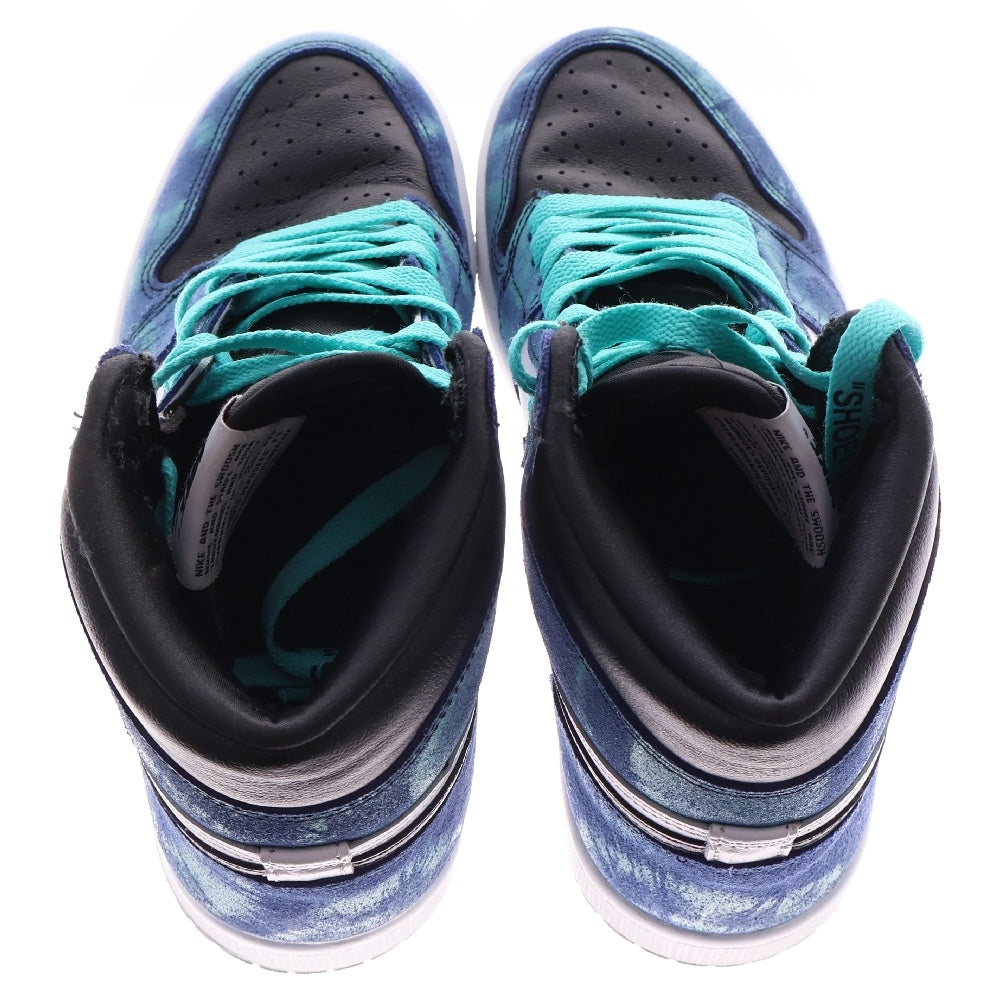 NIKE(ナイキ) WMNS AIR JORDAN 1 HIGH OG Tie-Dye ウィメンズ エアジョーダン1 タイダイ ハイカットスニーカー シューズ ブルー US7.5/24.5cm CD0461-100