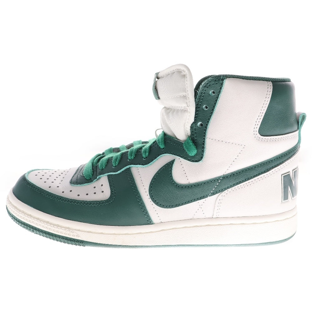 NIKE(ナイキ) TERMINATOR HIGH Noble Green ターミネーター ハイカットスニーカー グリーン/ホワイト US6.5/24.5cm FD0650-100