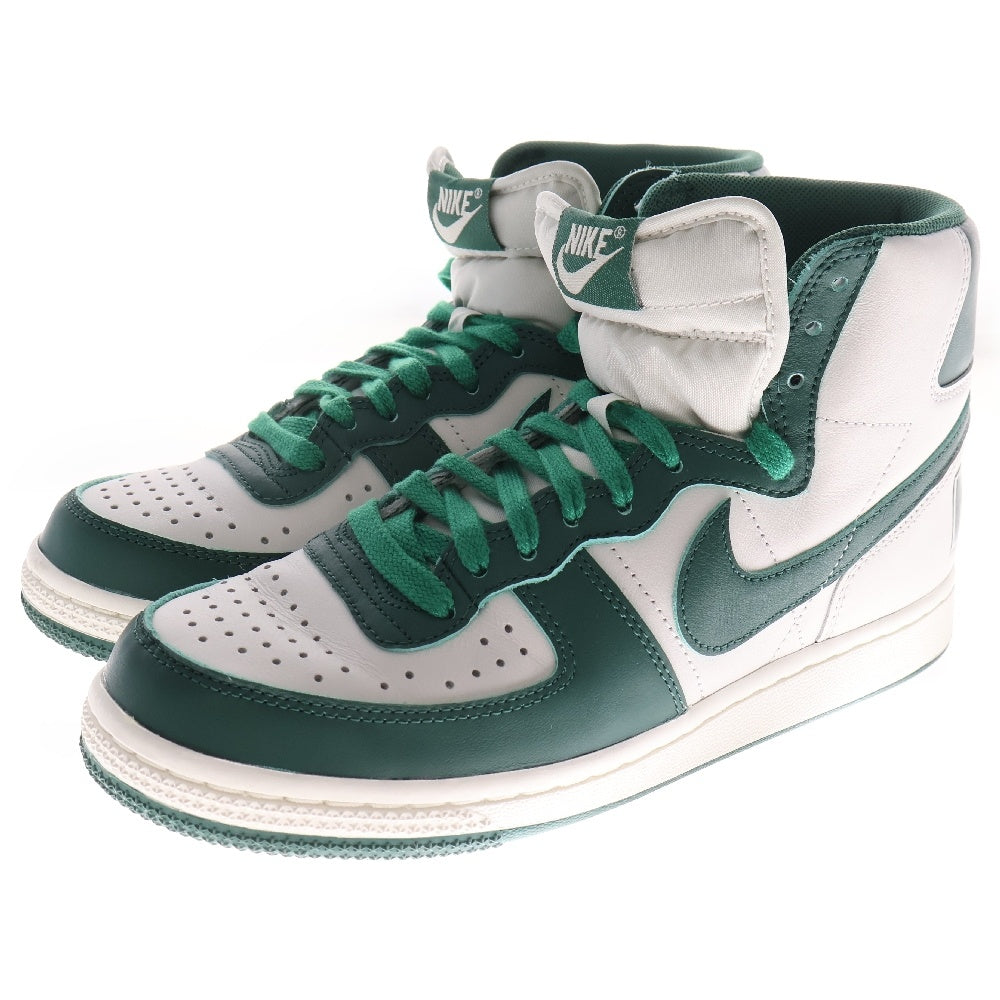 NIKE(ナイキ) TERMINATOR HIGH Noble Green ターミネーター ハイカットスニーカー グリーン/ホワイト US6.5/24.5cm FD0650-100