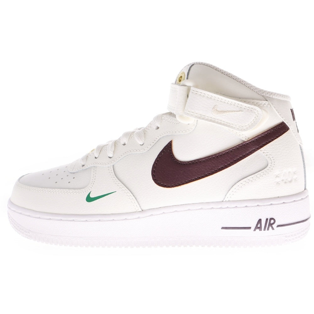 NIKE(ナイキ) AIR FORCE 1 MID 07 LV8 40th Anniversary エアフォース1 ミッド 40周年アニバーサリー ホワイト US7/25cm DR9513-100