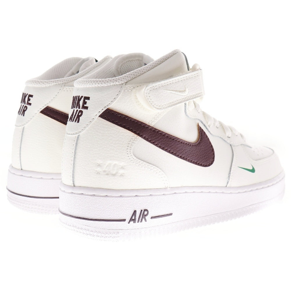 NIKE(ナイキ) AIR FORCE 1 MID 07 LV8 40th Anniversary エアフォース1 ミッド 40周年アニバーサリー ホワイト US7/25cm DR9513-100