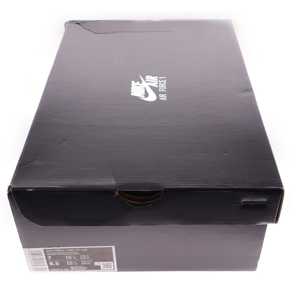 NIKE(ナイキ) AIR FORCE 1 MID 07 LV8 40th Anniversary エアフォース1 ミッド 40周年アニバーサリー ホワイト US7/25cm DR9513-100