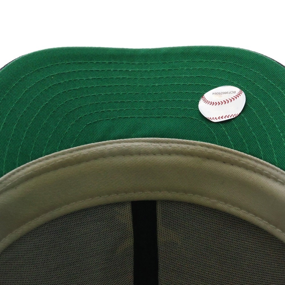 NEW ERA(ニューエラ) 59FIFTY ×FEAR OF GOD ESSENTIALS The Classic Collection フィアオブゴッド エッセンシャル ロゴ刺繍 ベースボールキャップ 帽子 ネイビー