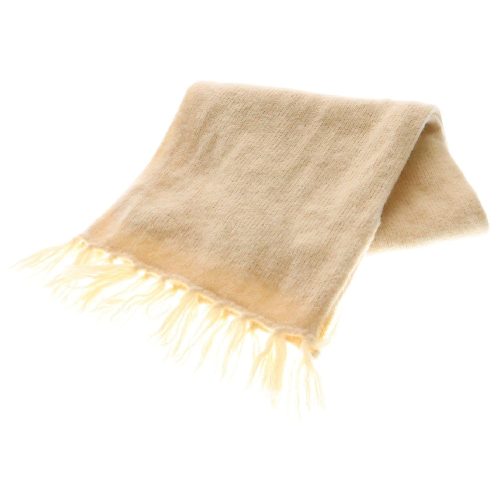 OUR LEGACY(アワーレガシー) Knitted Scarf アルパカニットマフラー ベージュ A4218KCA