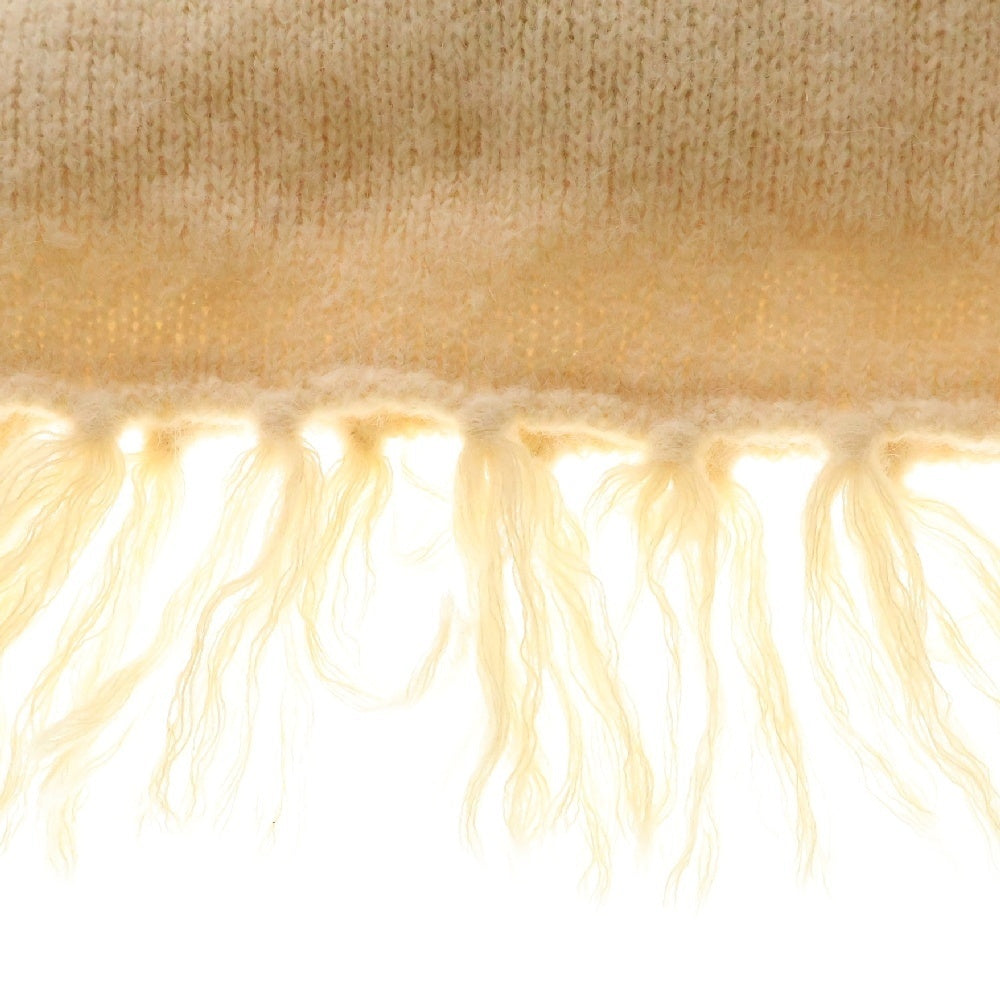 OUR LEGACY(アワーレガシー) Knitted Scarf アルパカニットマフラー ベージュ A4218KCA