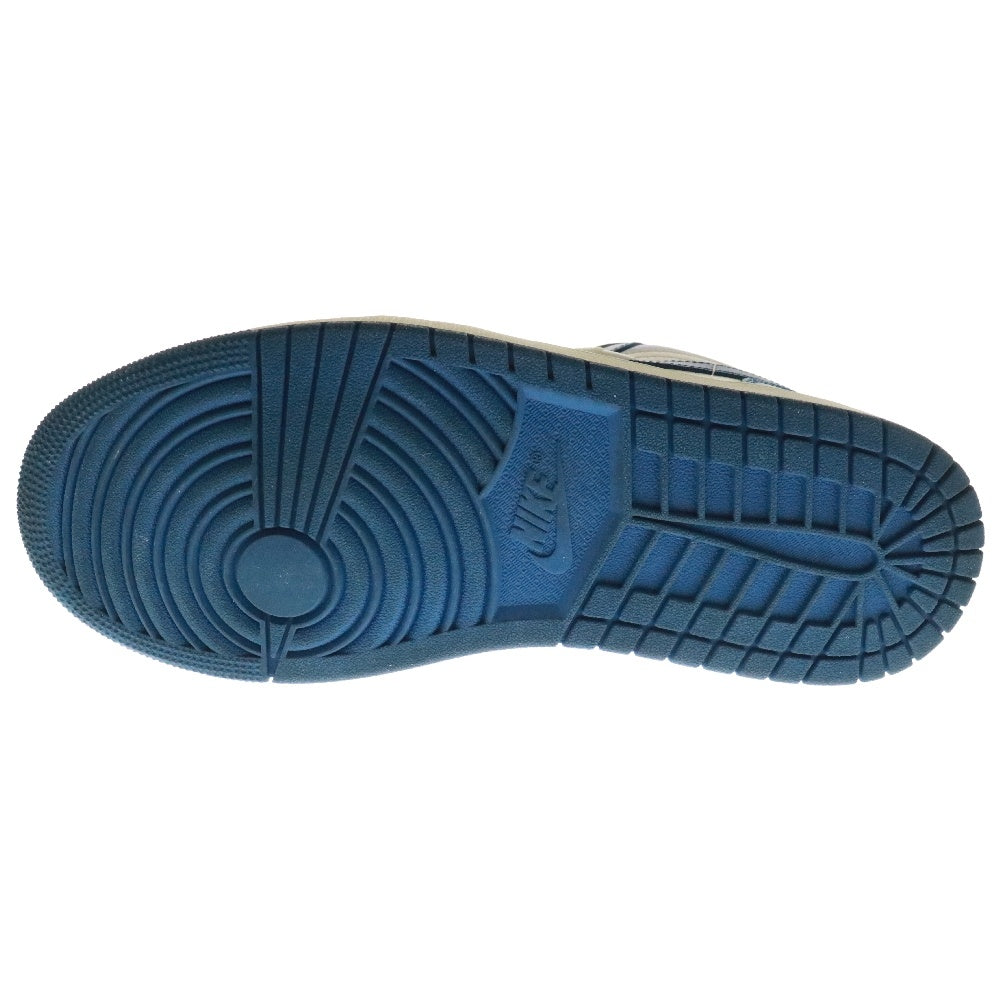 NIKE(ナイキ) WMNS AIR JORDAN 1 RETRO LOW OG Marina Blue エアジョーダン 1 ロー レトロ マリーナブルー ローカットスニーカー ブルー US11/28cm DC0774-114