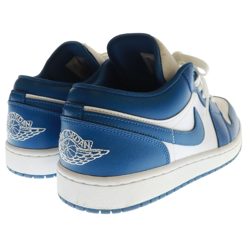 NIKE(ナイキ) WMNS AIR JORDAN 1 RETRO LOW OG Marina Blue エアジョーダン 1 ロー レトロ マリーナブルー ローカットスニーカー ブルー US11/28cm DC0774-114