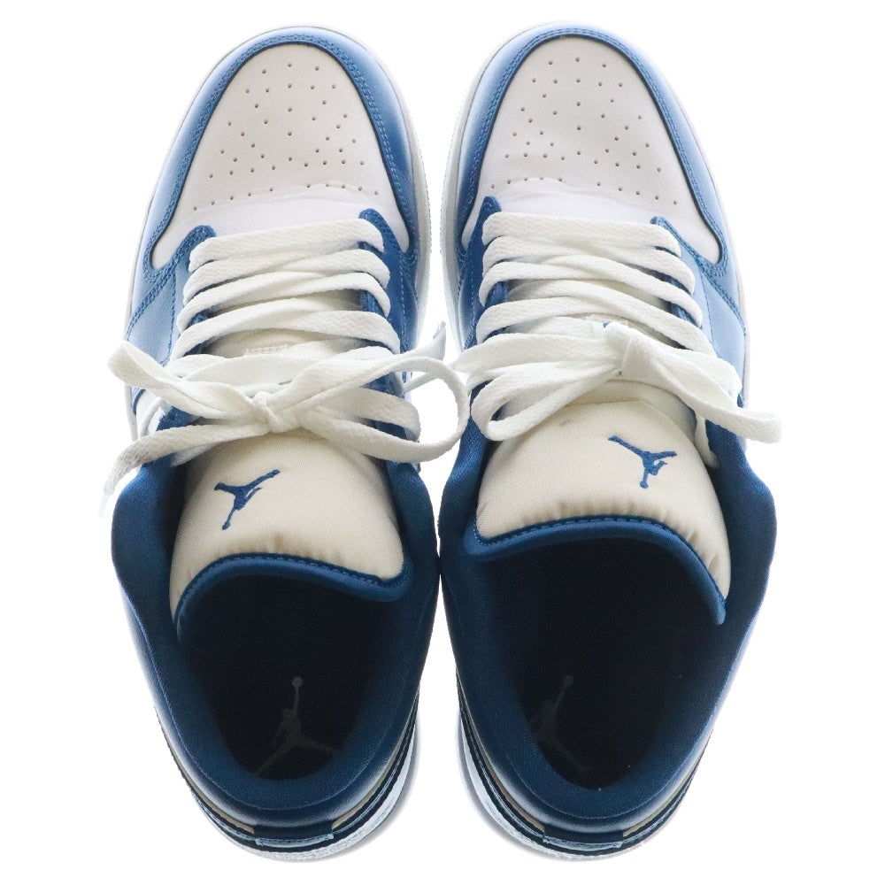 NIKE(ナイキ) WMNS AIR JORDAN 1 RETRO LOW OG Marina Blue エアジョーダン 1 ロー レトロ マリーナブルー ローカットスニーカー ブルー US11/28cm DC0774-114