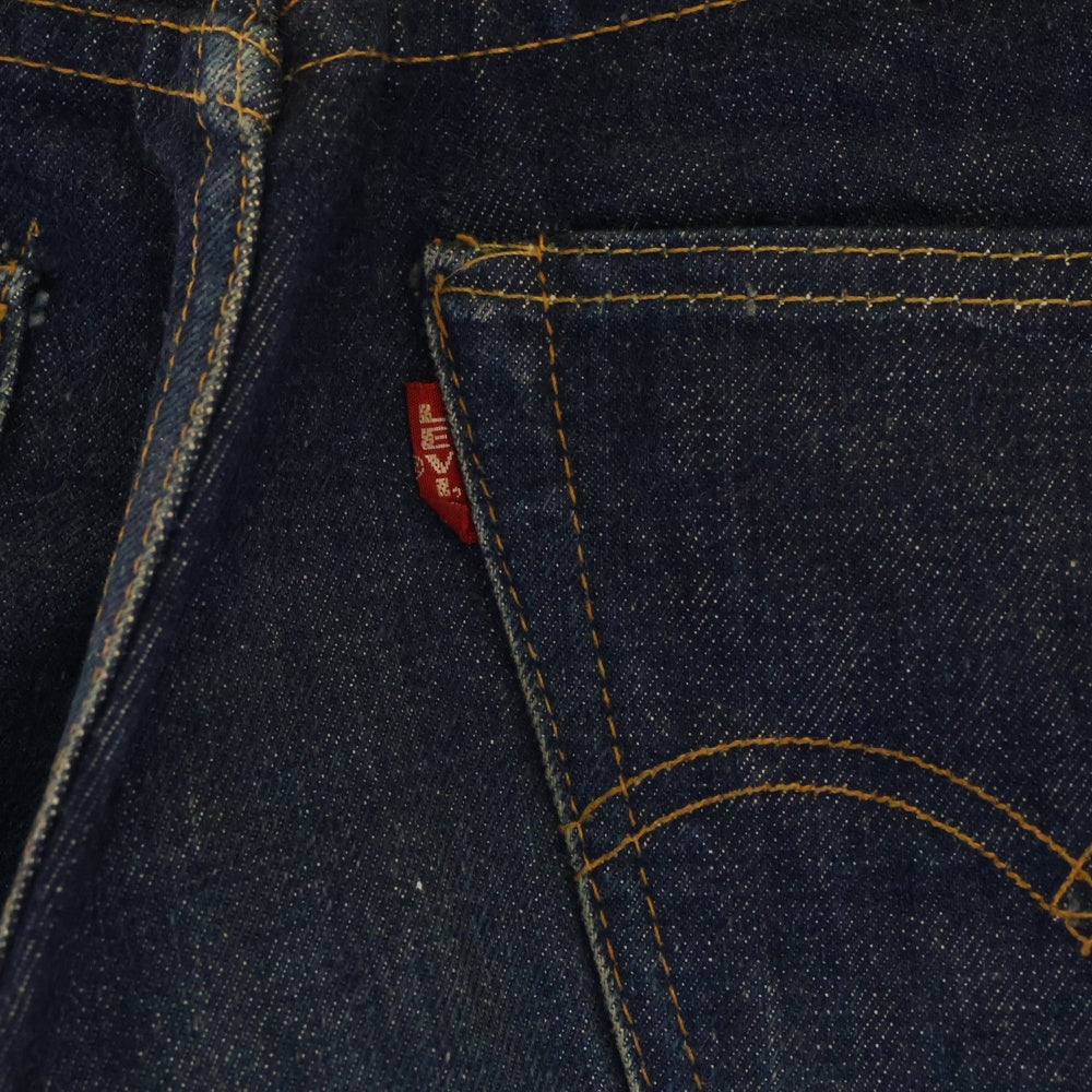 Levi's(リーバイス) 60-70s VINTAGE 502-0017 ボタン裏刻印16 SCOVILL ZIP ジップフライデニムパンツ インディゴ