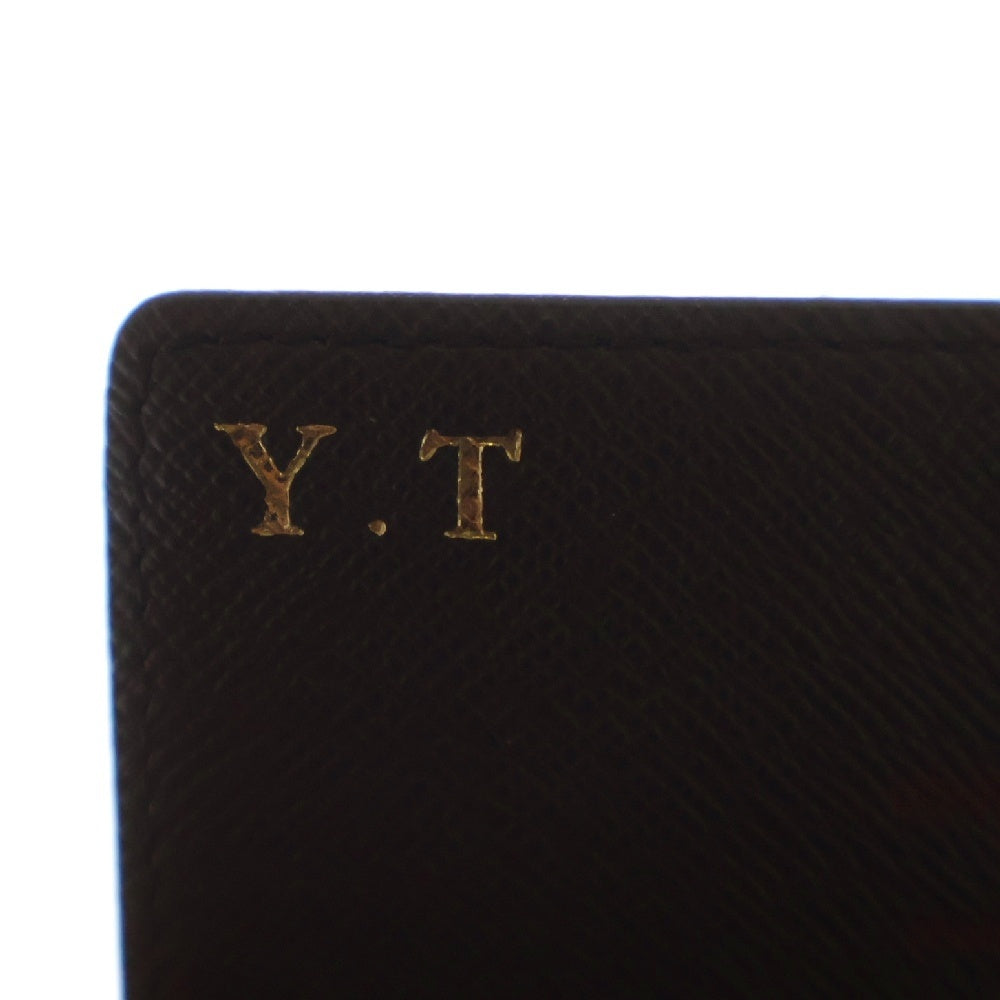 LOUIS VUITTON(ルイヴィトン) ダミエ ポルトフォイユ エリーズ 3つ折り財布 PVC ブラウン N61654