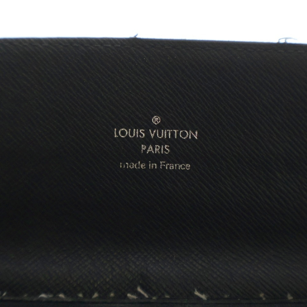 LOUIS VUITTON(ルイヴィトン) ダミエグラフィット ポルトフォイユ・アコルデオン ウォレットチェーン付き PVC 長財布 ブラック N60023