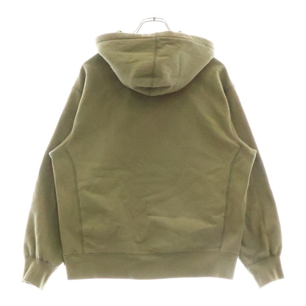 SUPREME(シュプリーム) 20AW Cross Box Logo Hooded Sweatshirt クロスボックスロゴ フーデッドスウェット プルオーバーパーカー カーキ