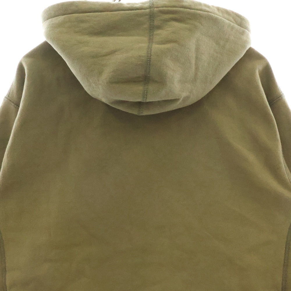 SUPREME(シュプリーム) 20AW Cross Box Logo Hooded Sweatshirt クロスボックスロゴ フーデッドスウェット プルオーバーパーカー カーキ