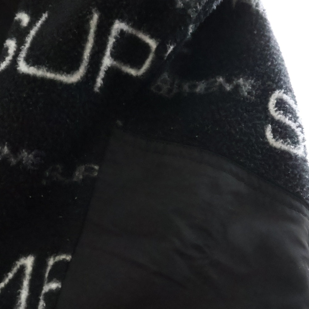 SUPREME(シュプリーム) 21AW ×THE NORTH FACE Steep Tech Fleece Jacket ザノース フェイス スティープテック フリースジャケット ブラック NA52101I
