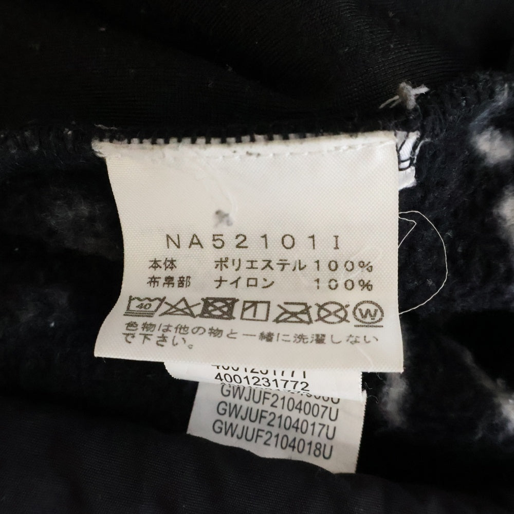 SUPREME(シュプリーム) 21AW ×THE NORTH FACE Steep Tech Fleece Jacket ザノース フェイス スティープテック フリースジャケット ブラック NA52101I