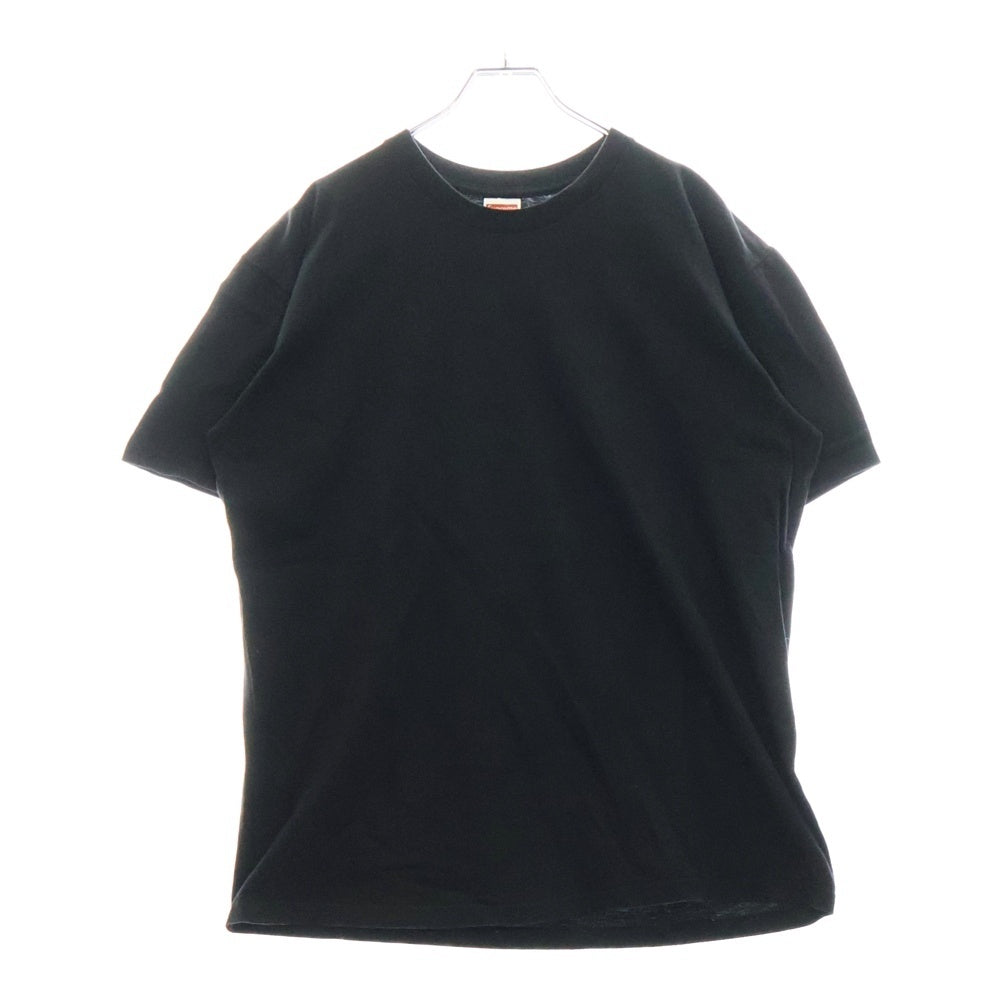 SUPREME(シュプリーム) 17AW Crash Tee クラッシュ バックロゴプリント 半袖Tシャツ カットソー ブラック