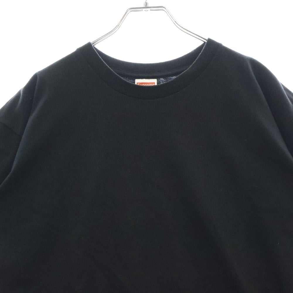 SUPREME(シュプリーム) 17AW Crash Tee クラッシュ バックロゴプリント 半袖Tシャツ カットソー ブラック
