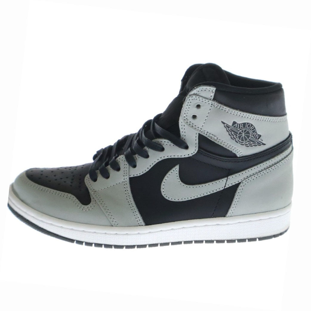 NIKE(ナイキ) AIR JORDAN 1 RETRO HIGH OG SHADOW 2.0 エアジョーダン シャドウ ハイカットスニーカー グレー/ブラック US8/26cm