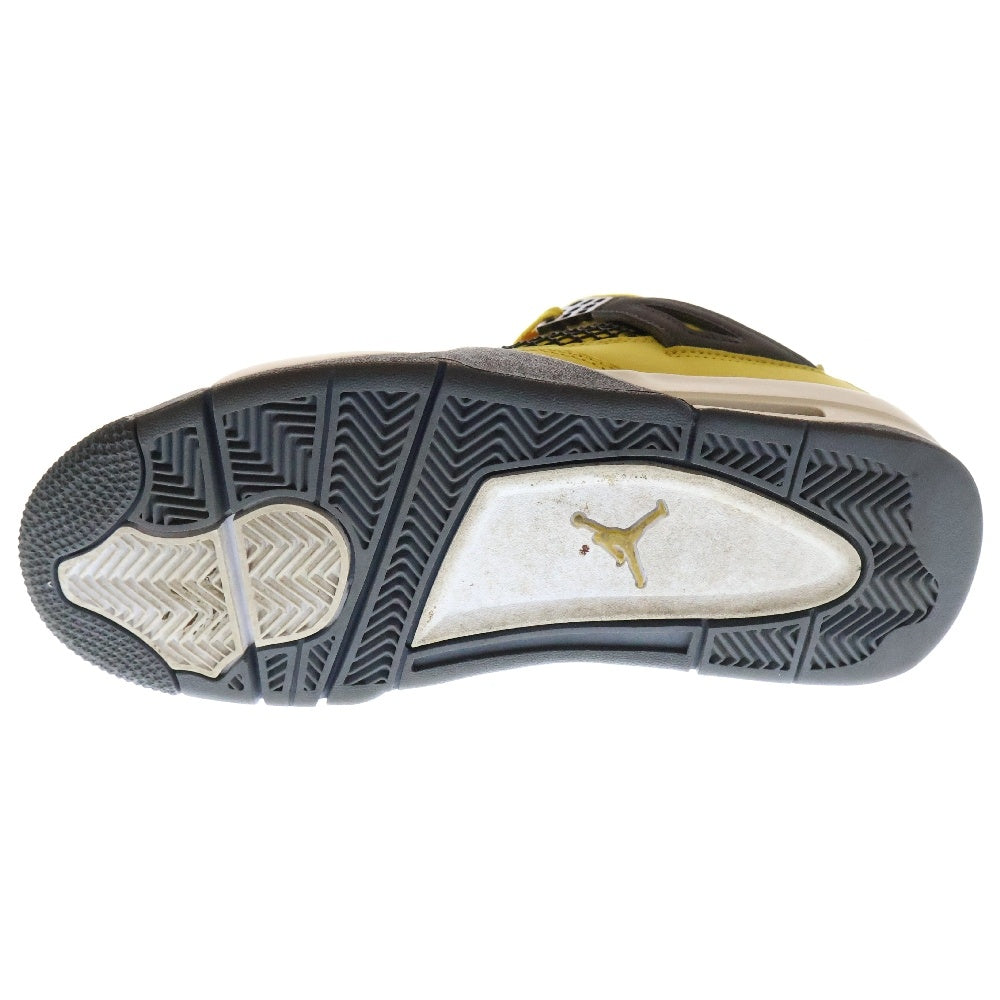 NIKE(ナイキ) AIR JORDAN 4 RETRO TOUR YELLOW エアジョーダン レトロ ハイカットスニーカー シューズ ツアー イエロー US7/25cm CT8527-700