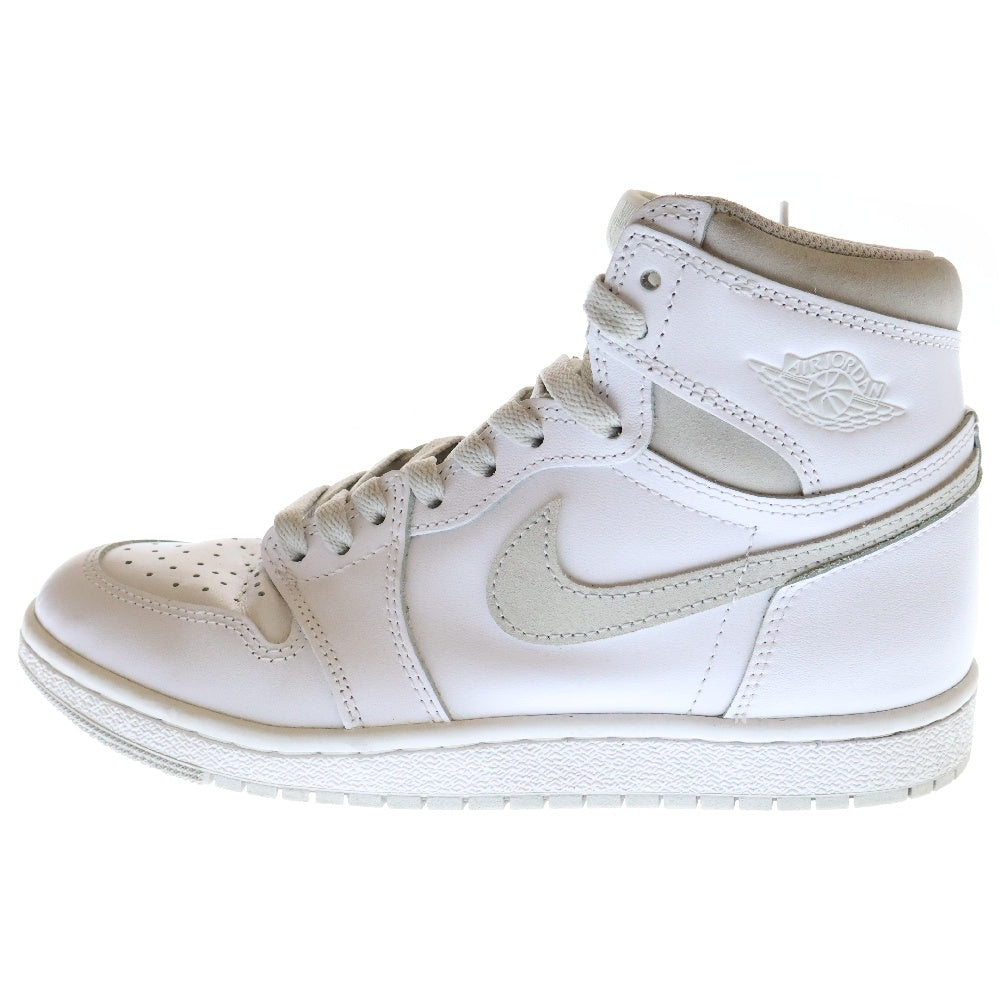 NIKE(ナイキ) AIR JORDAN 1 HIGH 85 NEUTRAL GREY エアジョーダン1 85 ハイカットスニーカー US6.5/24.5cm ニュートラルグレー BQ4422-100