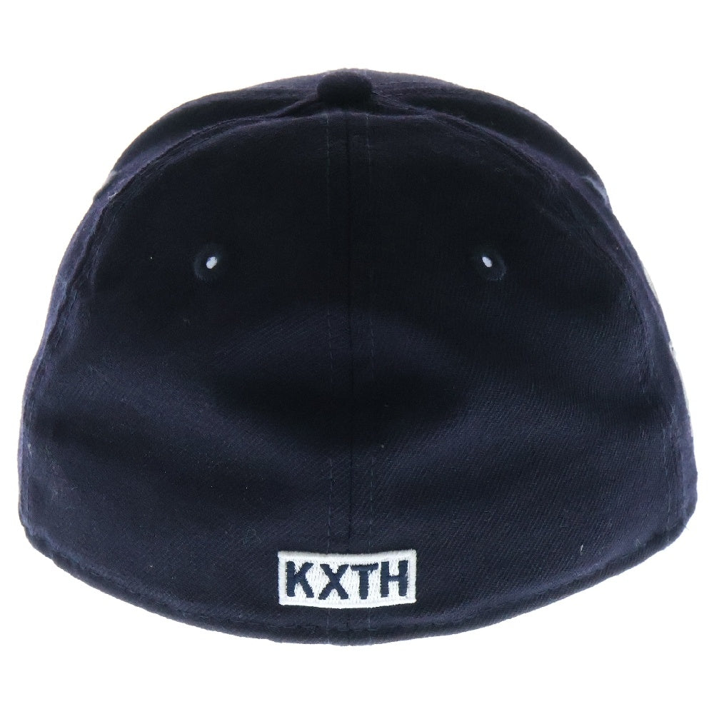 NEW ERA(ニューエラ) ×KITH 10 YEARS ANNIVERSARY キス 10周年 ヤンキースロゴ ベースボールキャップ 帽子 ネイビー
