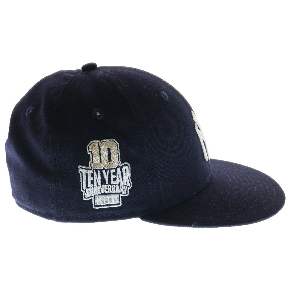 NEW ERA(ニューエラ) ×KITH 10 YEARS ANNIVERSARY キス 10周年 ヤンキースロゴ ベースボールキャップ 帽子 ネイビー