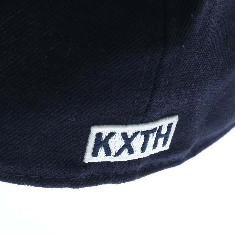 NEW ERA(ニューエラ) ×KITH 10 YEARS ANNIVERSARY キス 10周年 ヤンキースロゴ ベースボールキャップ 帽子 ネイビー