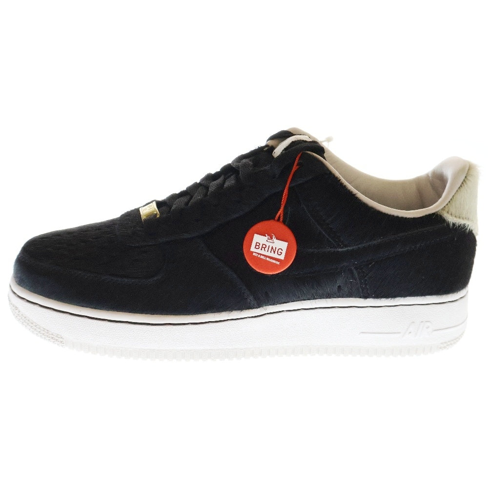 NIKE(ナイキ) ×BE@RBRICK AIR FORCE 1 LOW Premium ベアブリック エアフォースワン ローカットスニーカー ブラック US8.5/26.5cm 318775-017