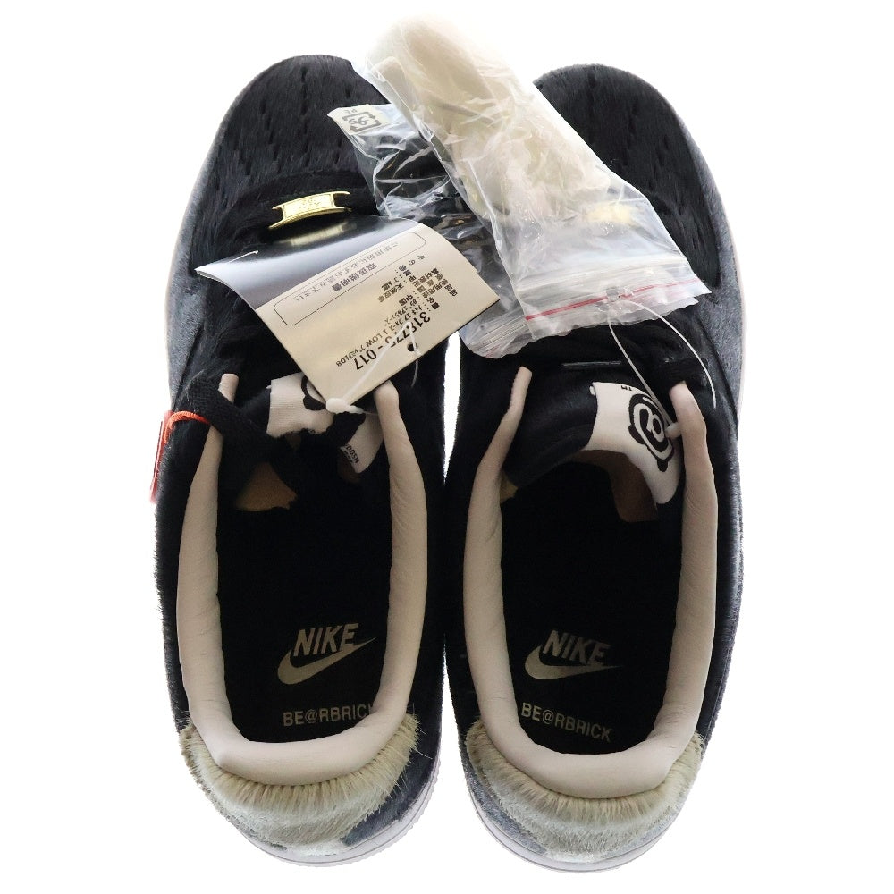 NIKE(ナイキ) ×BE@RBRICK AIR FORCE 1 LOW Premium ベアブリック エアフォースワン ローカットスニーカー ブラック US8.5/26.5cm 318775-017