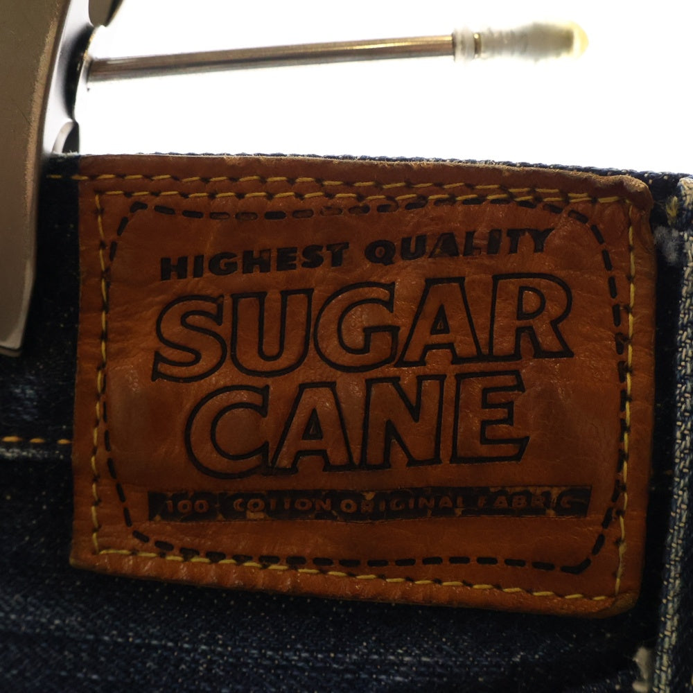 SUGAR CANE(シュガーケーン) ストレート デニムパンツ ボタンフライ MADE IN USA インディゴ