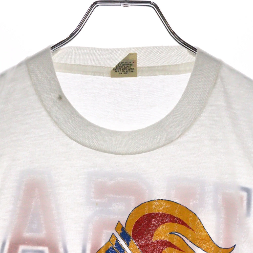 VINTAGE(ヴィンテージ) 80S SCREEN STARS GAMES スクリーンスターズ グラフィックプリント クルーネック コットン 半袖Tシャツ カットソー ホワイト