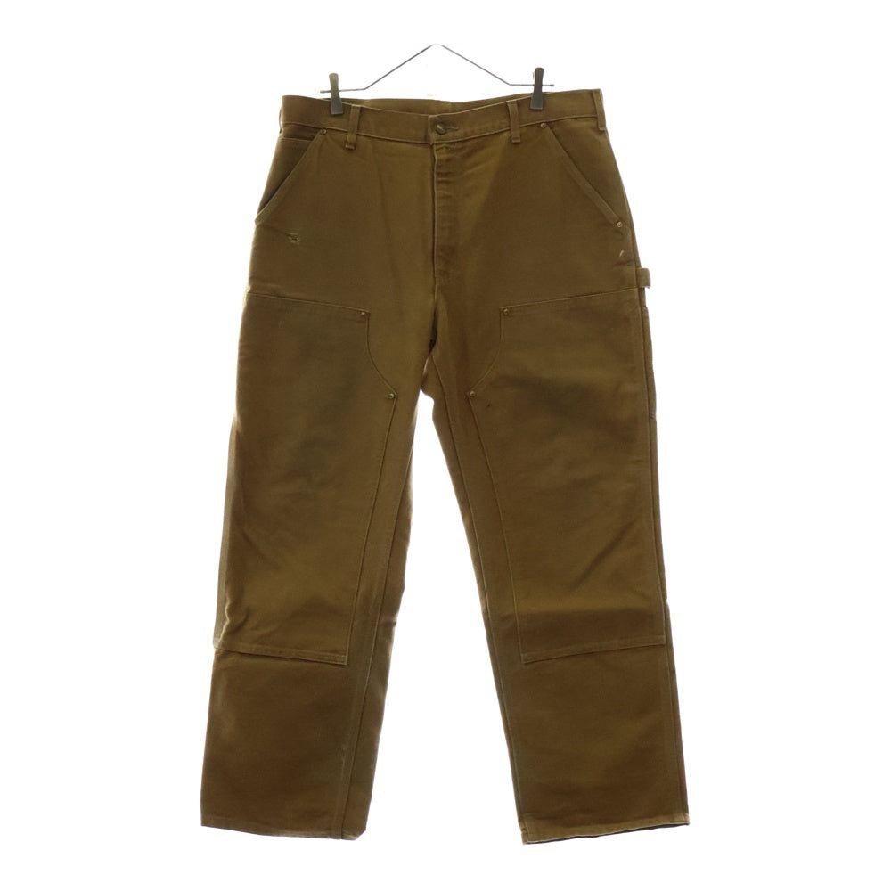 CARHARTT(カーハート) DOUBLE KNEE PANTS ダブルニー USA製 ダック ペインターパンツ ベージュ W36L30
