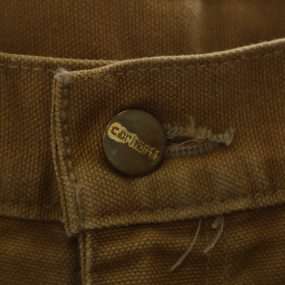 CARHARTT(カーハート) DOUBLE KNEE PANTS ダブルニー USA製 ダック ペインターパンツ ベージュ W36L30