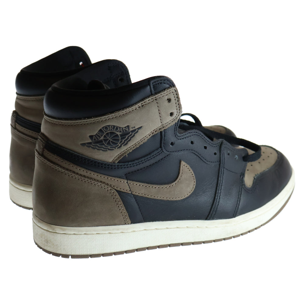 NIKE(ナイキ) AIR JORDAN1 RETRO HIGH OG Palomino エアジョーダン1 レトロ パロミノ ハイカットスニーカー ブラウン/ブラック US9.5/27.5cm DZ5485-020