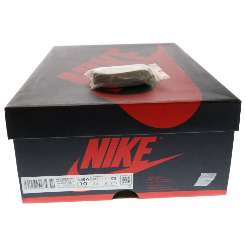 NIKE(ナイキ) AIR JORDAN 1 HIGH OG SHADOW 2.0 エアジョーダン1 シャドー2.0 ハイカットスニーカー ブラック/グレー US10/28.0cm 555088-035