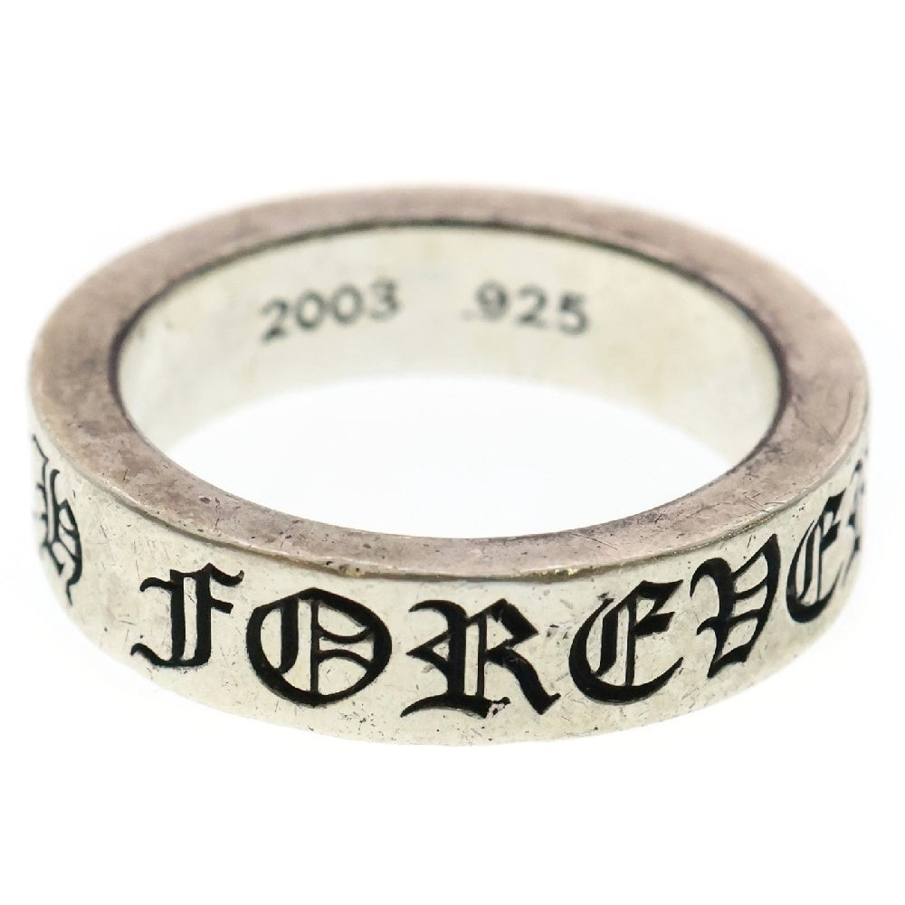 CHROME HEARTS(クロムハーツ) 6mm SPACER FOREVER 6mmスペーサーリング フォーエバーシルバー BCA337