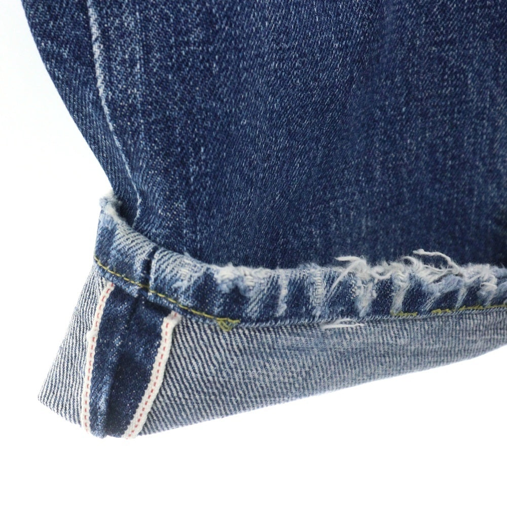 Levi's(リーバイス) 90S 702XX 復刻 ボタン裏J22 日本製 BIGE 片面タブ ボタンフライ デニムパンツ インディゴ JB126