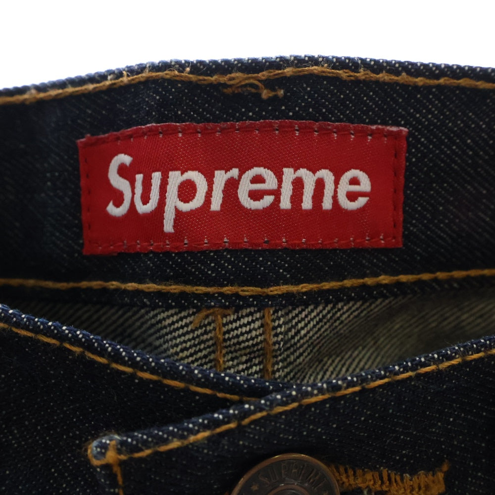SUPREME(シュプリーム) 12AW ×Levi's 505 Jeans Leopard リーバイス レオパードポケット ジップフライ デニムパンツ インディゴ