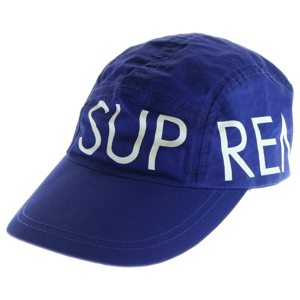 SUPREME(シュプリーム) 2009 Jet Cap Blue ロゴプリント ジェットキャップ 帽子 ブルー