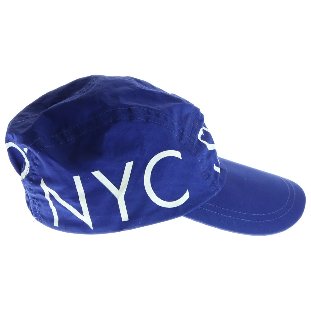 SUPREME(シュプリーム) 2009 Jet Cap Blue ロゴプリント ジェットキャップ 帽子 ブルー