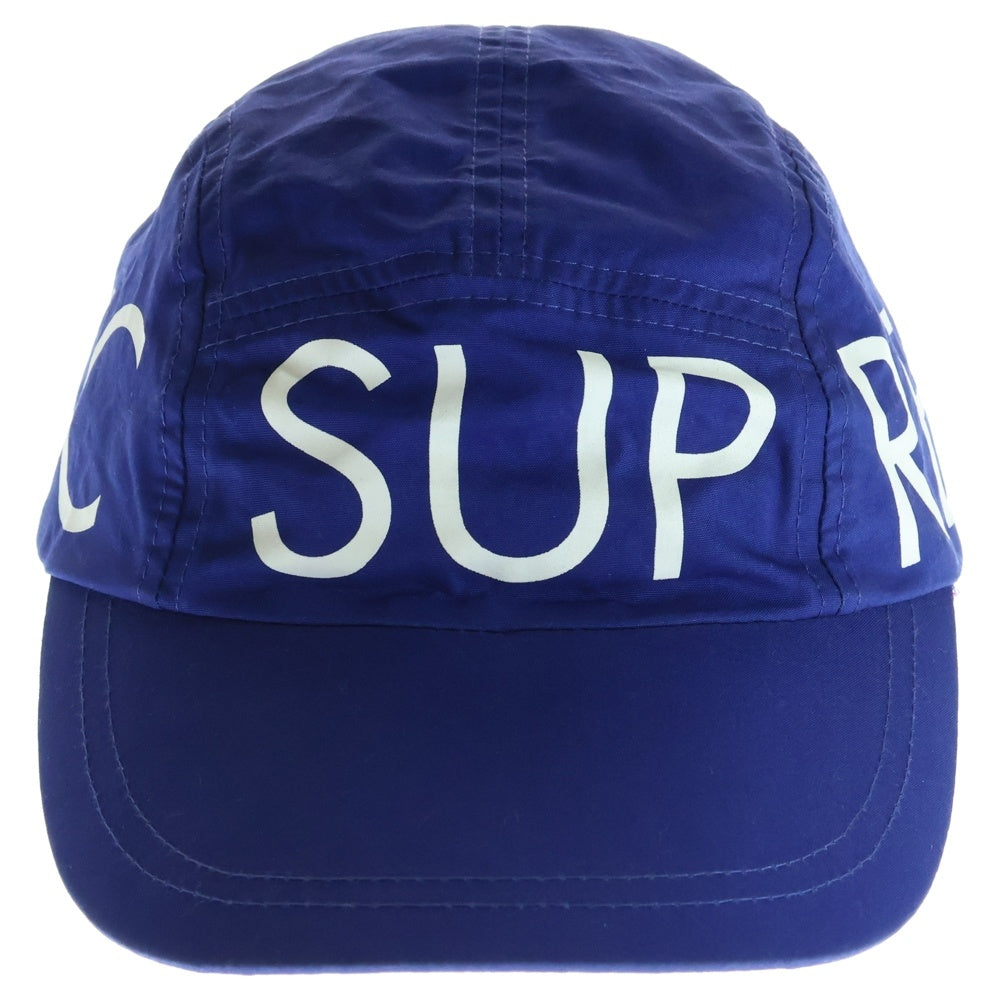 SUPREME(シュプリーム) 2009 Jet Cap Blue ロゴプリント ジェットキャップ 帽子 ブルー