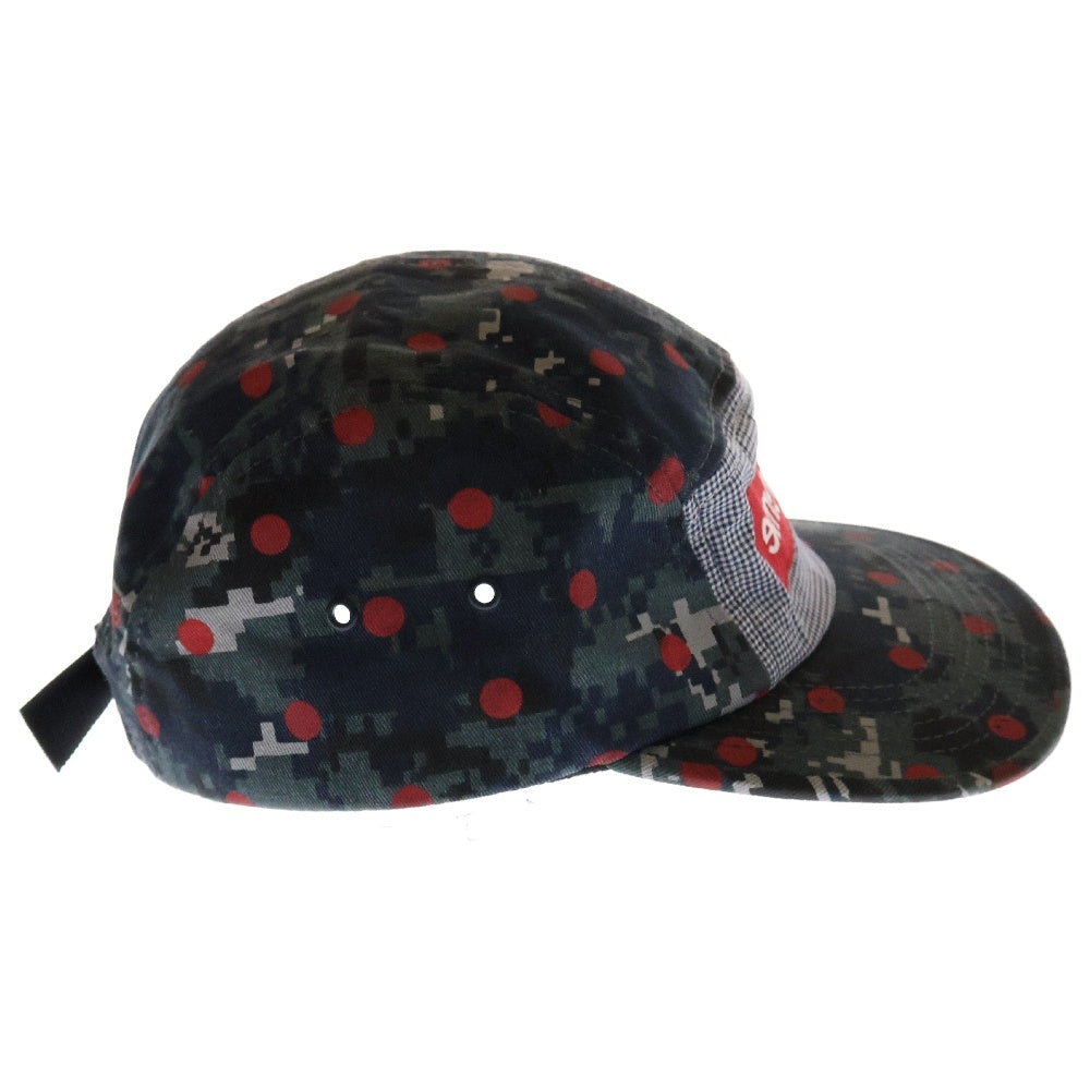 SUPREME(シュプリーム) 13SS Comme des Garcons SHIRT Camp Cap コムデギャルソン ボックスロゴ デジカモ キャンプキャップ 帽子 マルチ