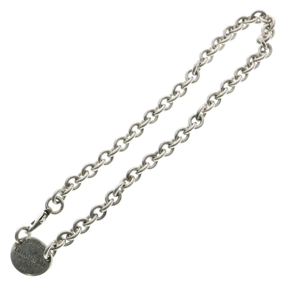 TIFFANY&Co(ティファニー) VINTAGE リターントゥ ティファニー オーバル タグ ネックレス チョーカー シルバー