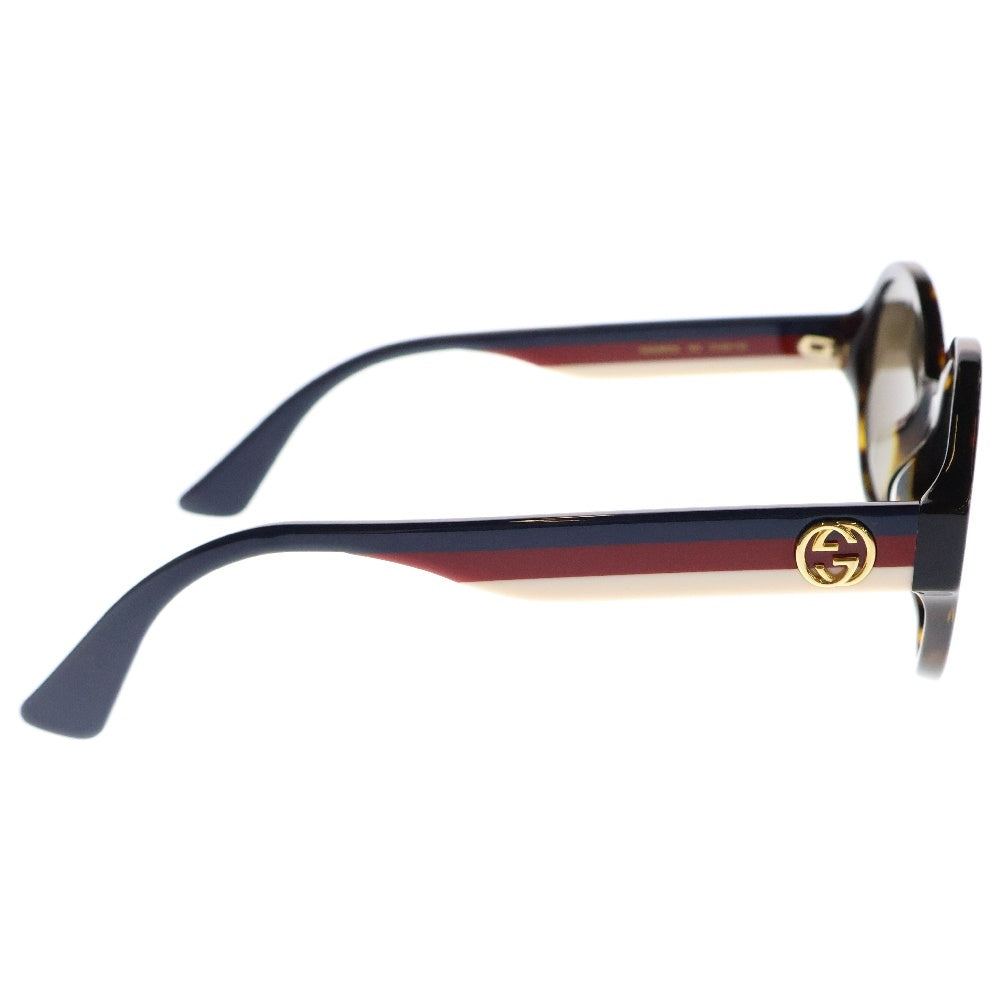 GUCCI(グッチ) インターロッキングG ラウンド サングラス ブラウン GG0280SA