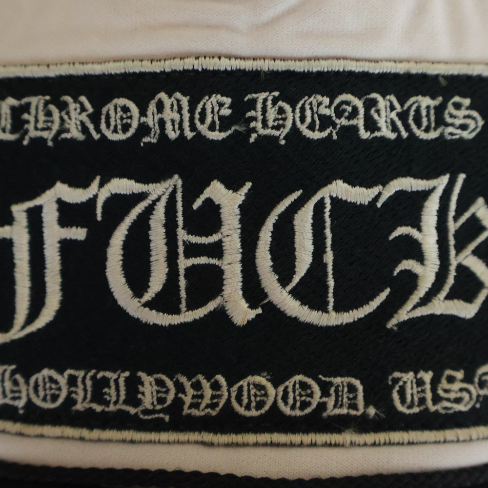 CHROME HEARTS(クロムハーツ) TRUCKER CAP FUCK オールド トラッカーキャップ メッシュ ブラック/ホワイト