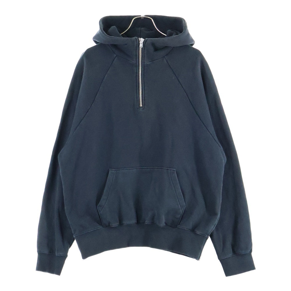 FEAR OF GOD(フィアオブゴッド) CLECTION TWO ハーフジップアップパーカー サイドジップ ブラック