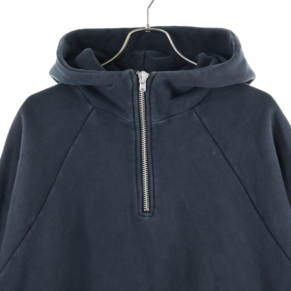 FEAR OF GOD(フィアオブゴッド) CLECTION TWO ハーフジップアップパーカー サイドジップ ブラック